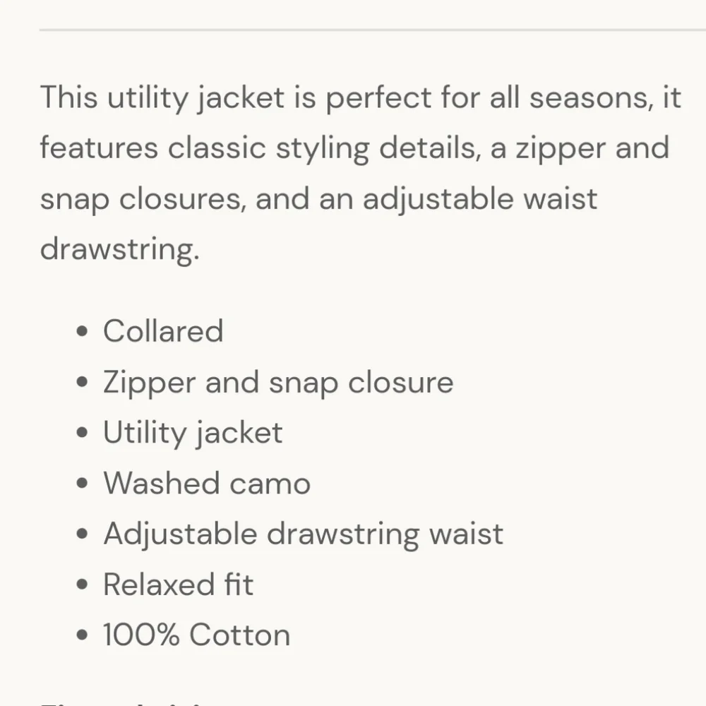 Oddi Caravan Camo Jacket NWT Size Medium/Large M/L from Mindy Mae's Market MMM - Picture 3 of 4